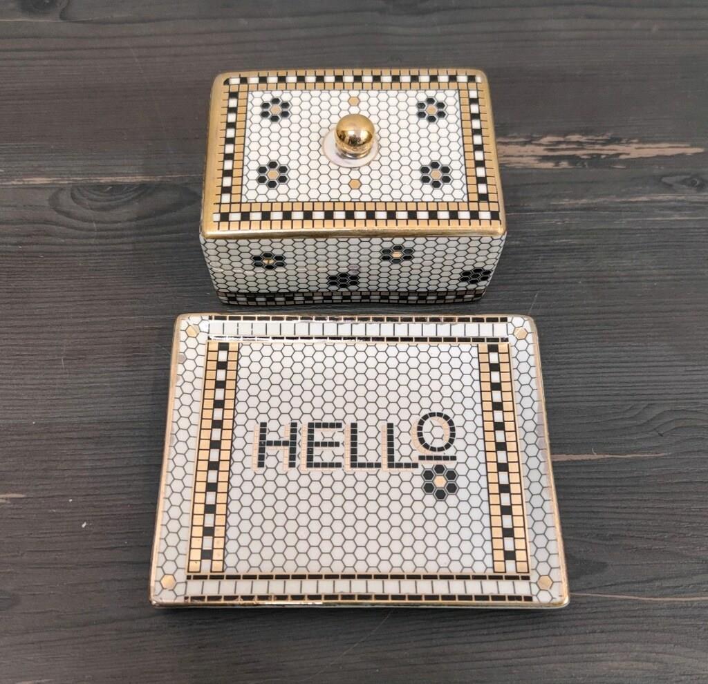 Anthropologie - Bistro Butter Dish
