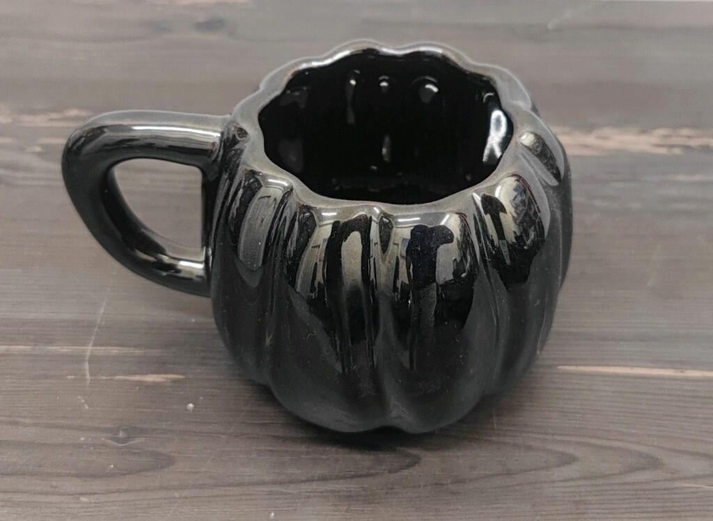 Anthropologie Pumpkin-Shaped Mug
