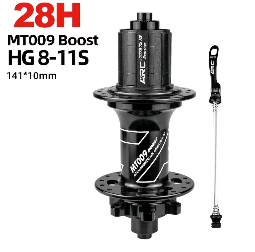 ARC MT-009 28H Boost HG Dağ Bisikleti Arka ve Ön Göbek Takımı