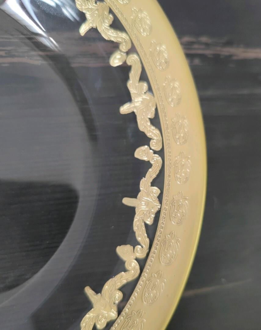 Arte İtalica Vetro Gold Pasta/Soup Bowl