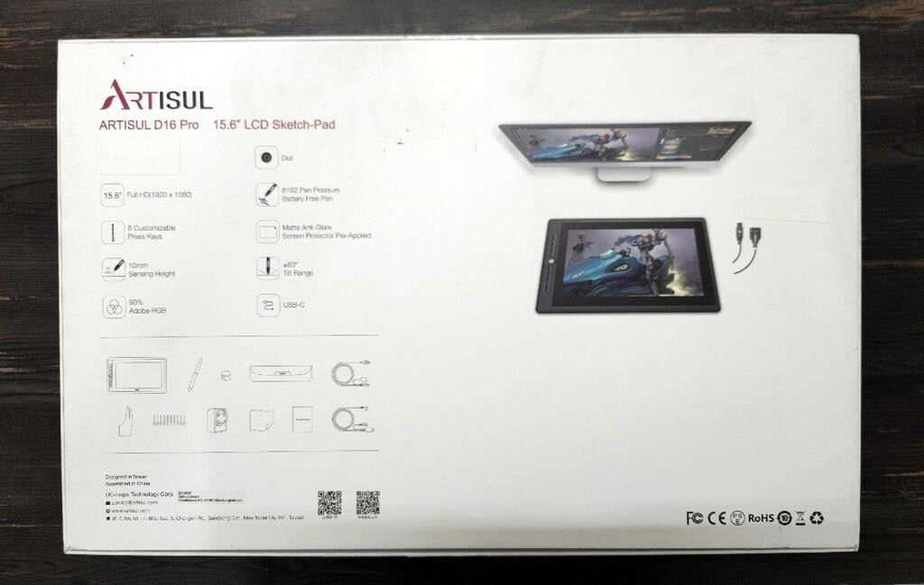 Artisul D16 Pro Grafik Tablet