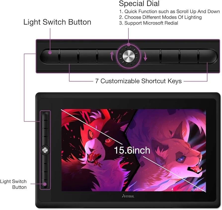 Artisul D16 Pro Grafik Tablet