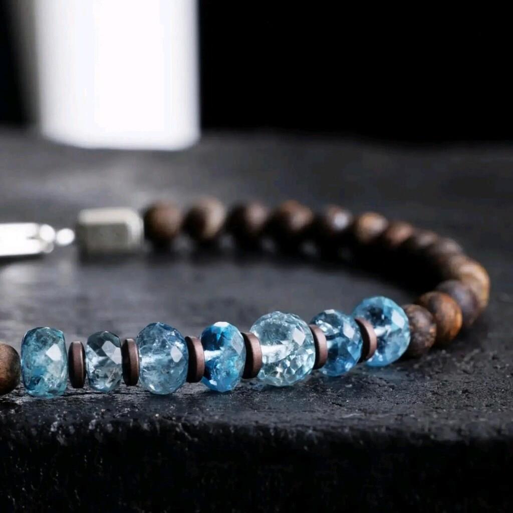 Aurum Brothers Aquamarine Bracelet VI (3-5mm)