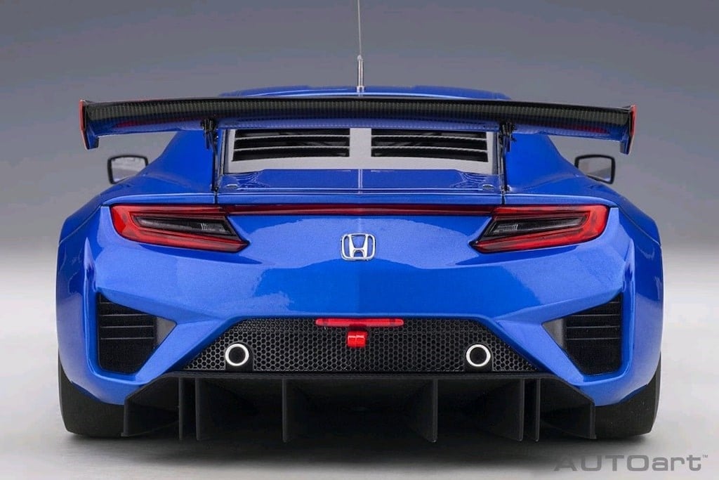 AUTOart Honda NSX GT3 2018 - Hyper Blue - 1:18