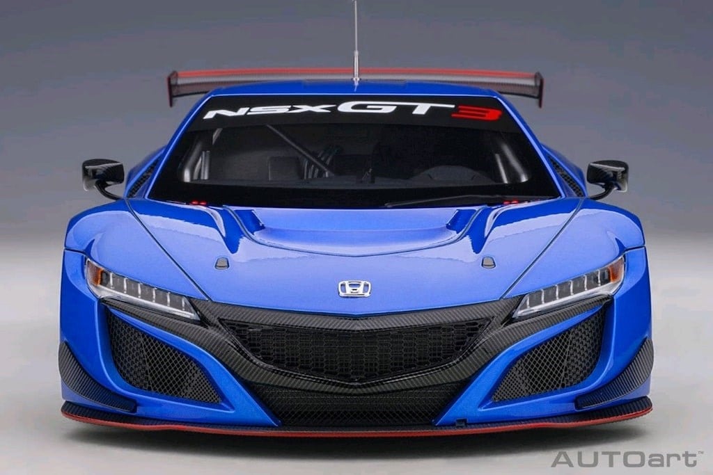AUTOart Honda NSX GT3 2018 - Hyper Blue - 1:18