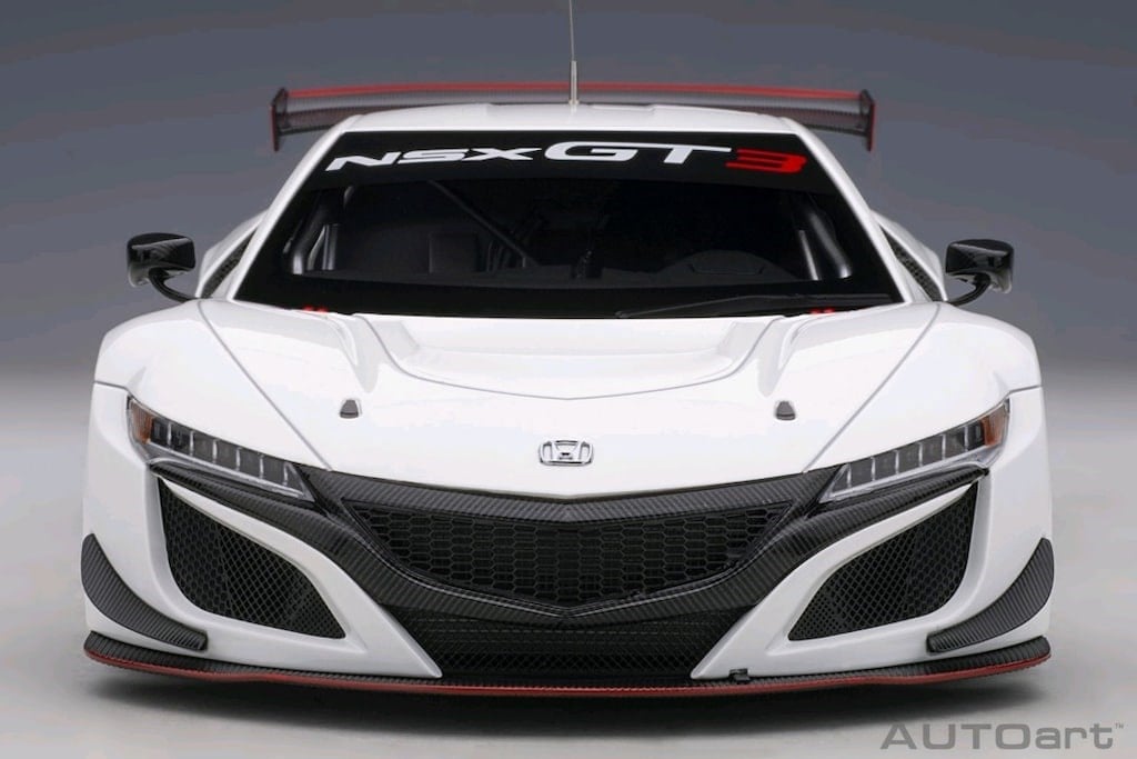 AUTOart Honda NSX GT3 2018 - White - 1:18