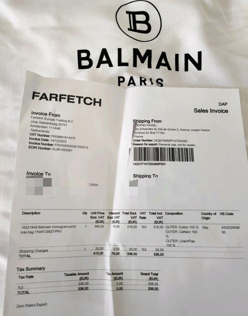 Balmain Monogram Kanvas B-army 42 Tote Kırmızı