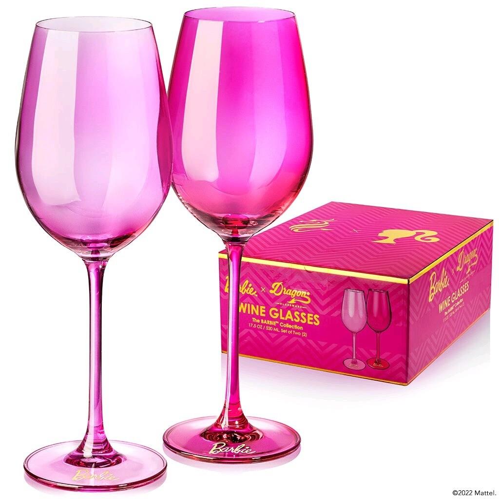 Barbie™ x Dragon Glassware® Şarap Kadehleri