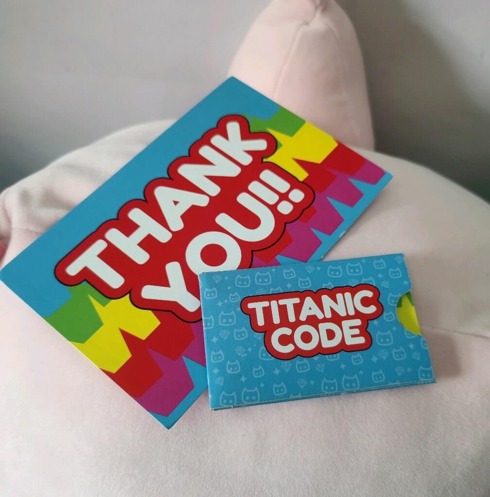 Big Games - TITANIC Aksolotl Peluş Roblox ( DLC Kodu Dahil )