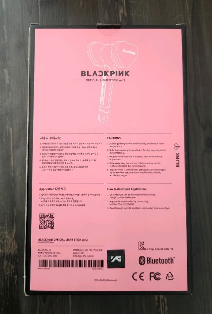 BLACKPINK - Offical Light Stick Ver. 2