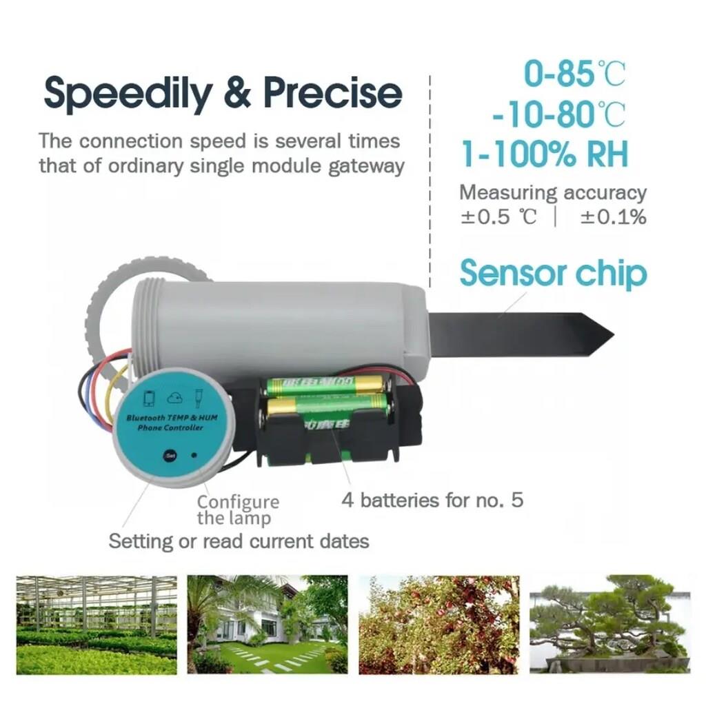 Bluetooth TEMP and HUM Phone Controller