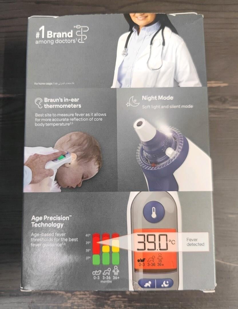 Braun Kulaktan Ateş Ölçer IRT6525 MNLA