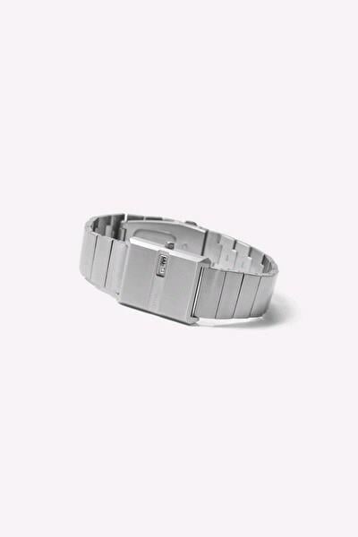 Breda - Pulse Silver And Metal Bracelet Saat 26 mm
