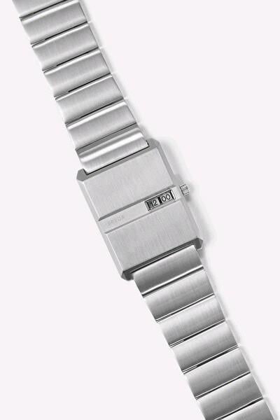 Breda - Pulse Silver And Metal Bracelet Saat 26 mm