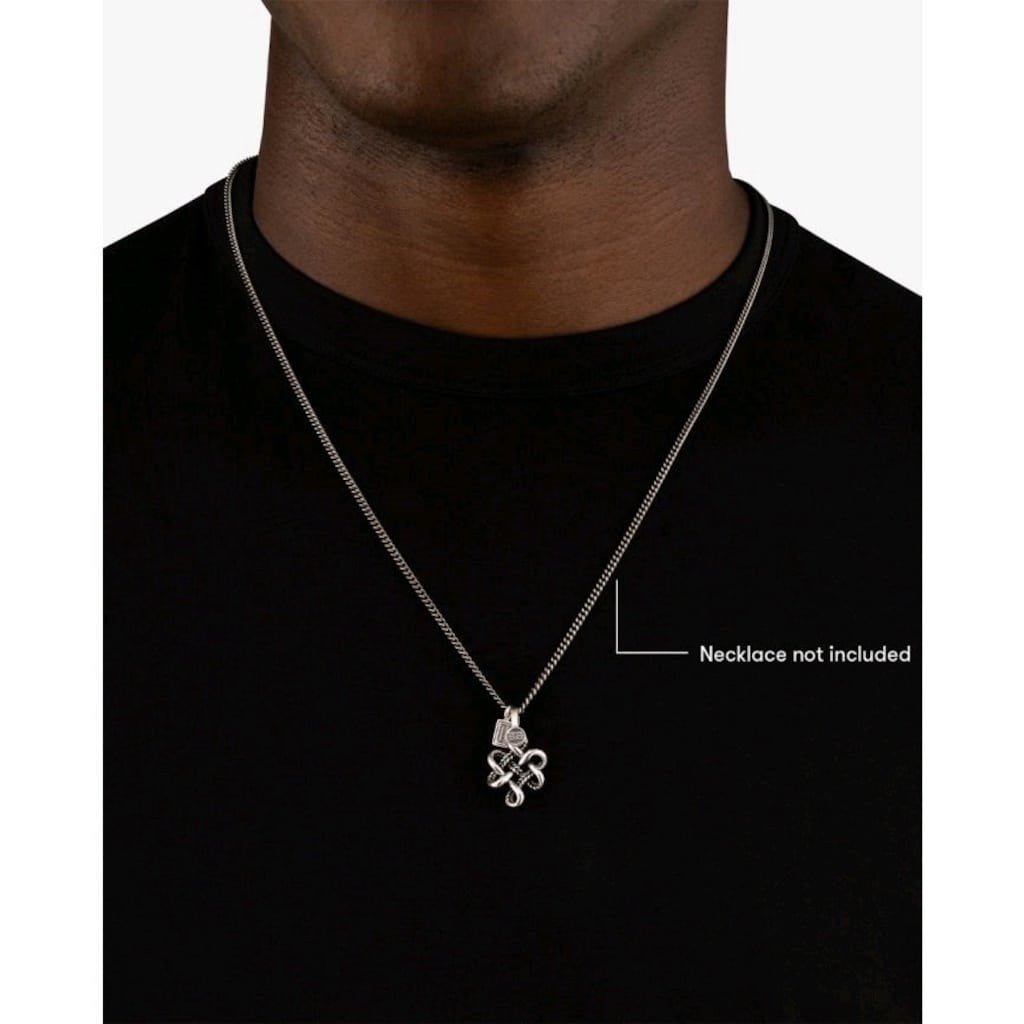 Buddha To Buddha Endless Knot XS Sterling Silver 665 - Kolye Ucu