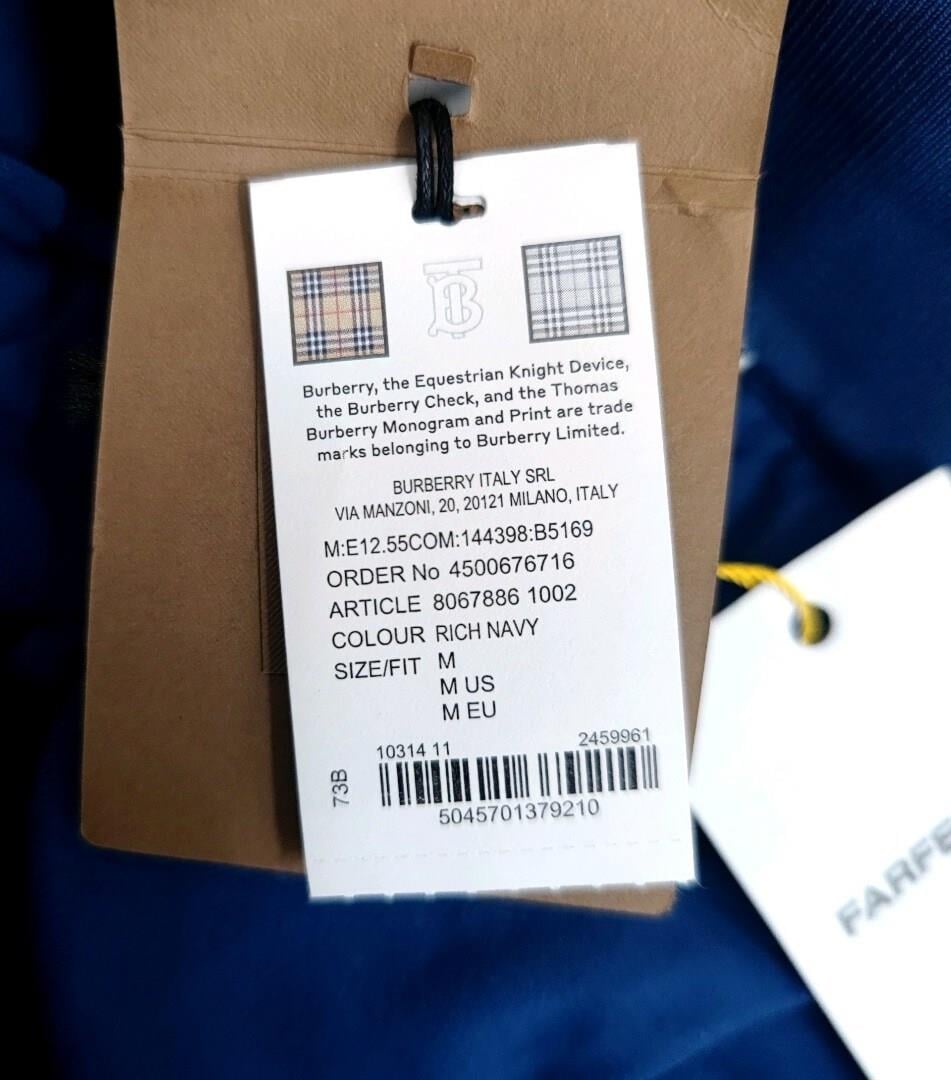 Burberry - Blue Archive Stripe Mesh Knit Shorts