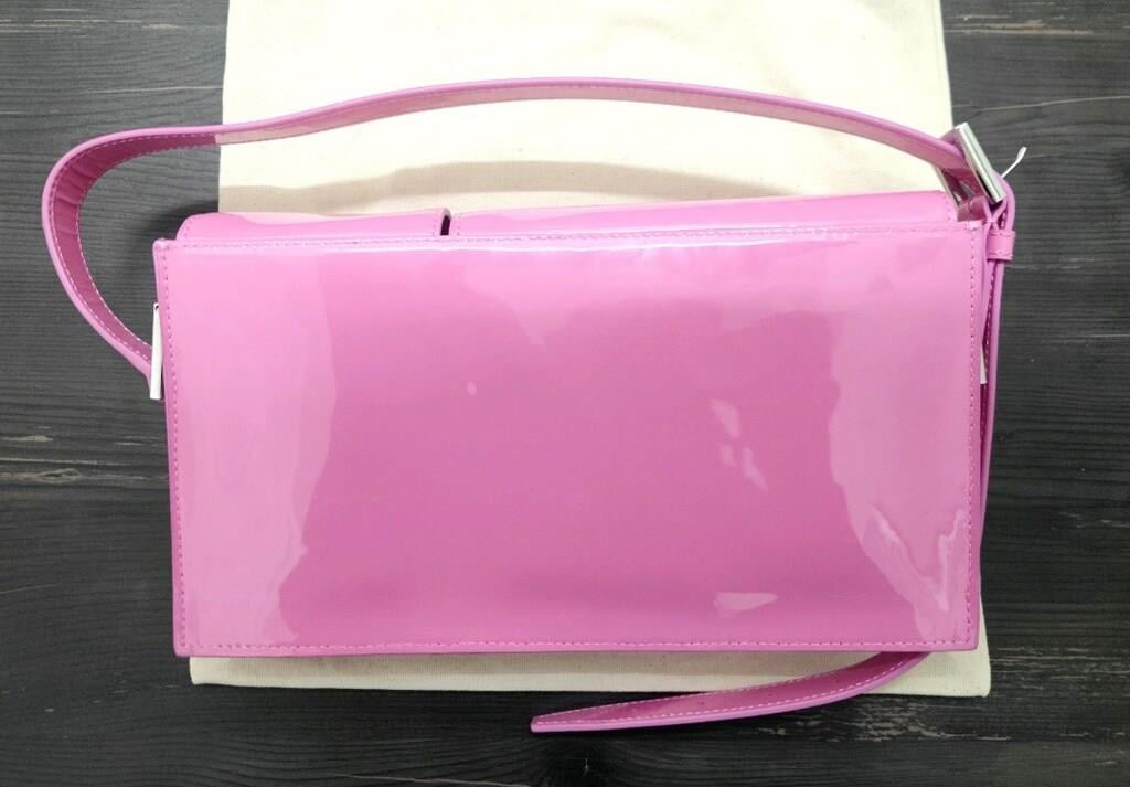 BY FAR Ssense Exclusive Pink Billy Shoulder Bag