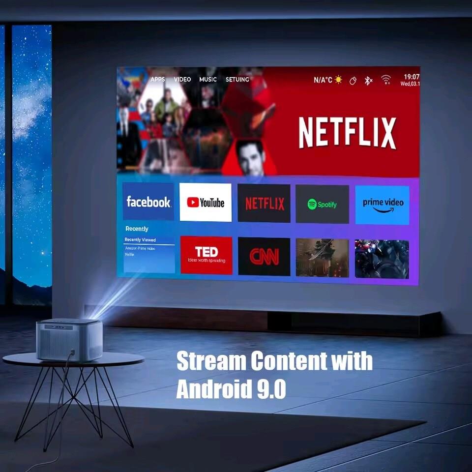 BYINTEK X25 Smart Native 1920 x 1080p Full HD Projeksiyon