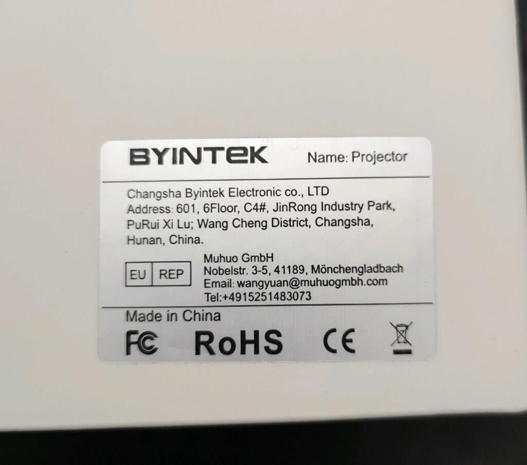BYINTEK X25 Smart Native 1920 x 1080p Full HD Projeksiyon