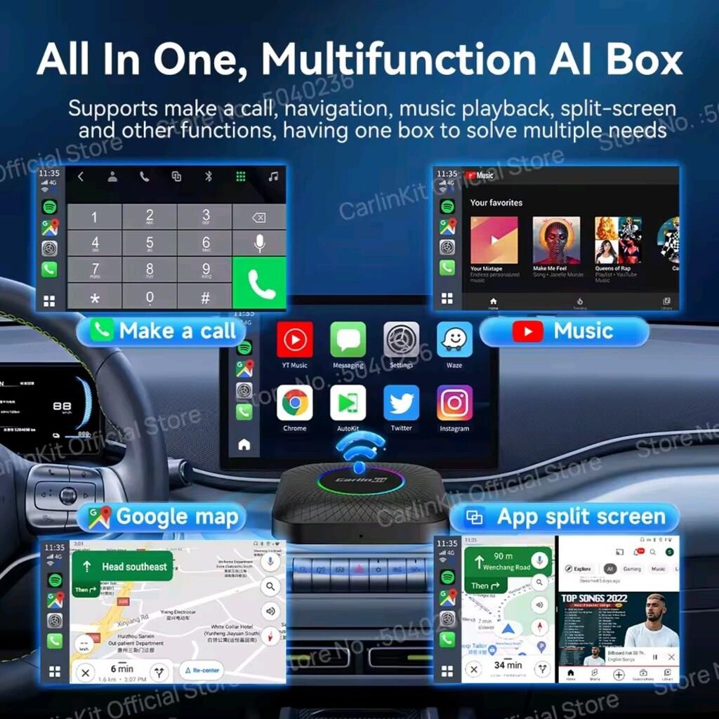 Carlinkit TBox Ambient Android 13, 8+128GB