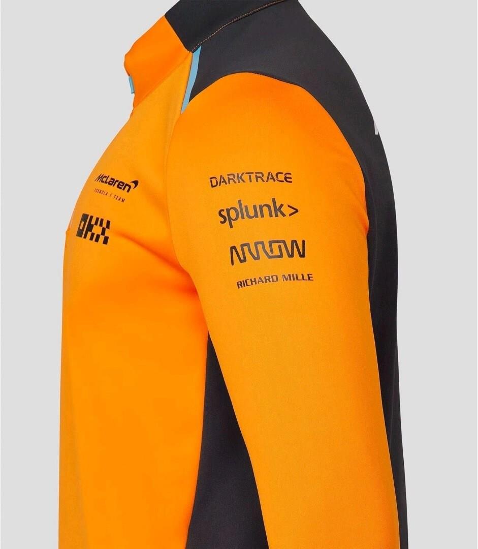 Castore McLaren 2023 Team Quarter Zip Midlayer Jacket