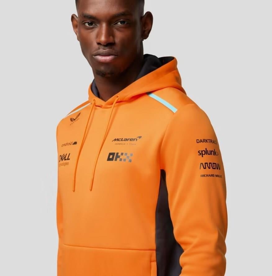 Castore McLaren Team Replica Hooded Sweat Unisex