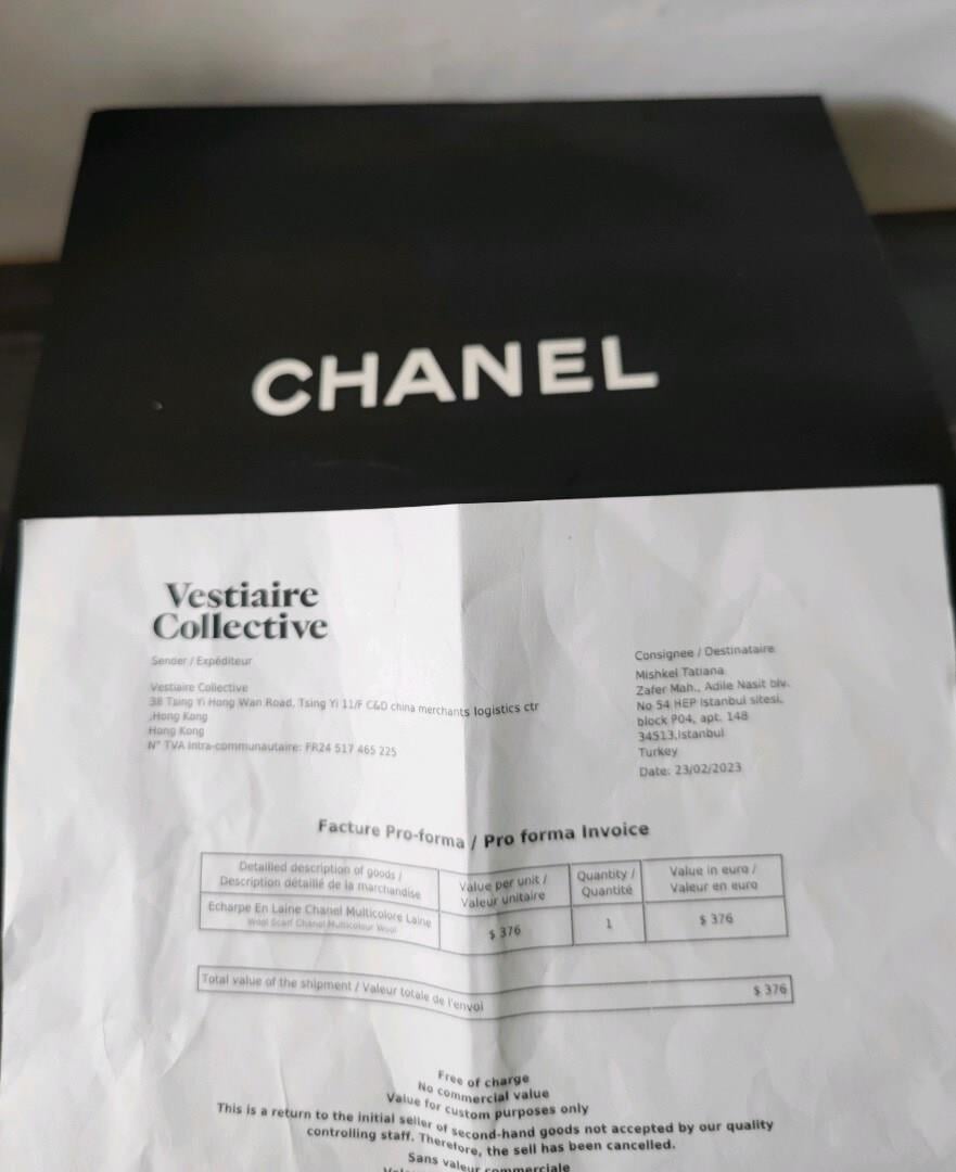 Chanel - Kaşmir Şal