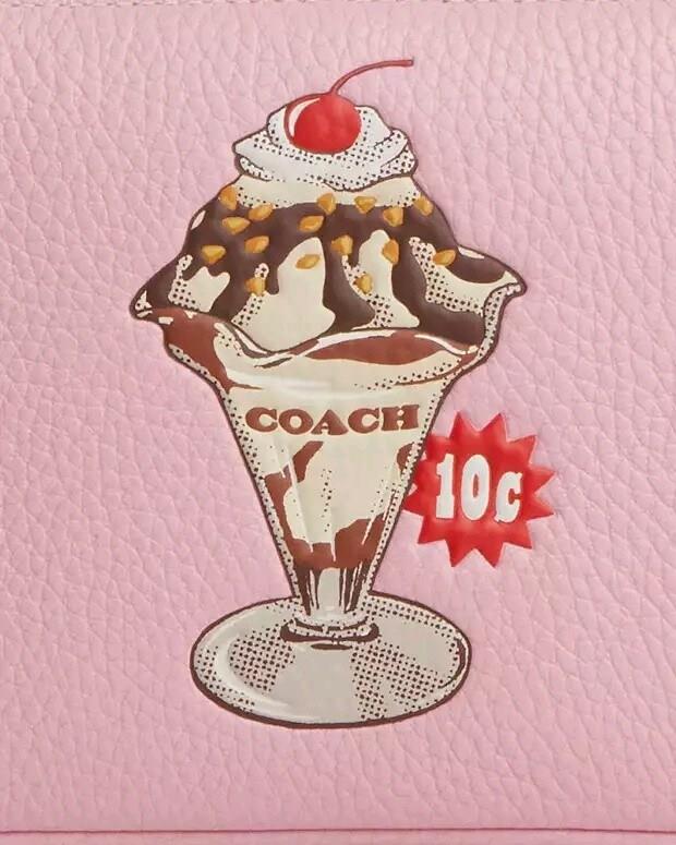 Coach Nolita 19 With Sundae Graphic Bag