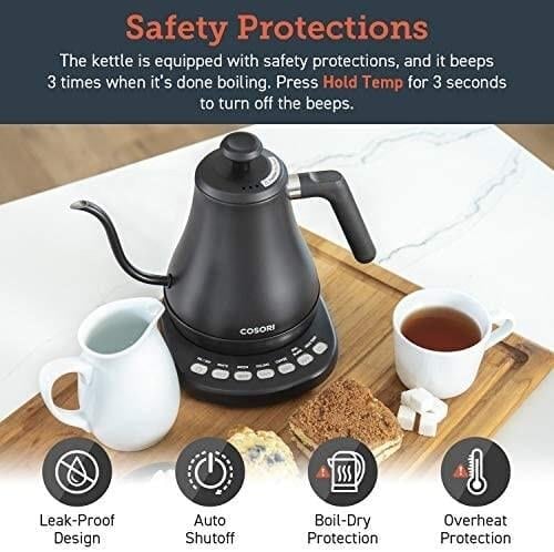 COSORI Electric Gooseneck Kettle 120V