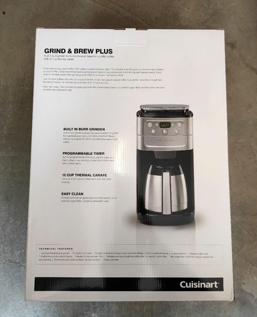 Cuisinart Öğütücülü Filtre Kahve Makinesi - DGB900BCU