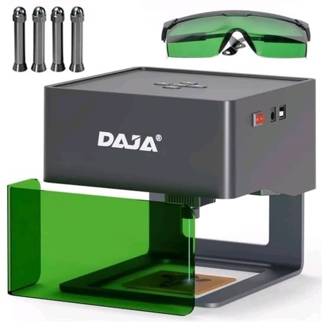 Daja DJ6 Lazer Gravür Baskı Kesim Oyma Makinesi