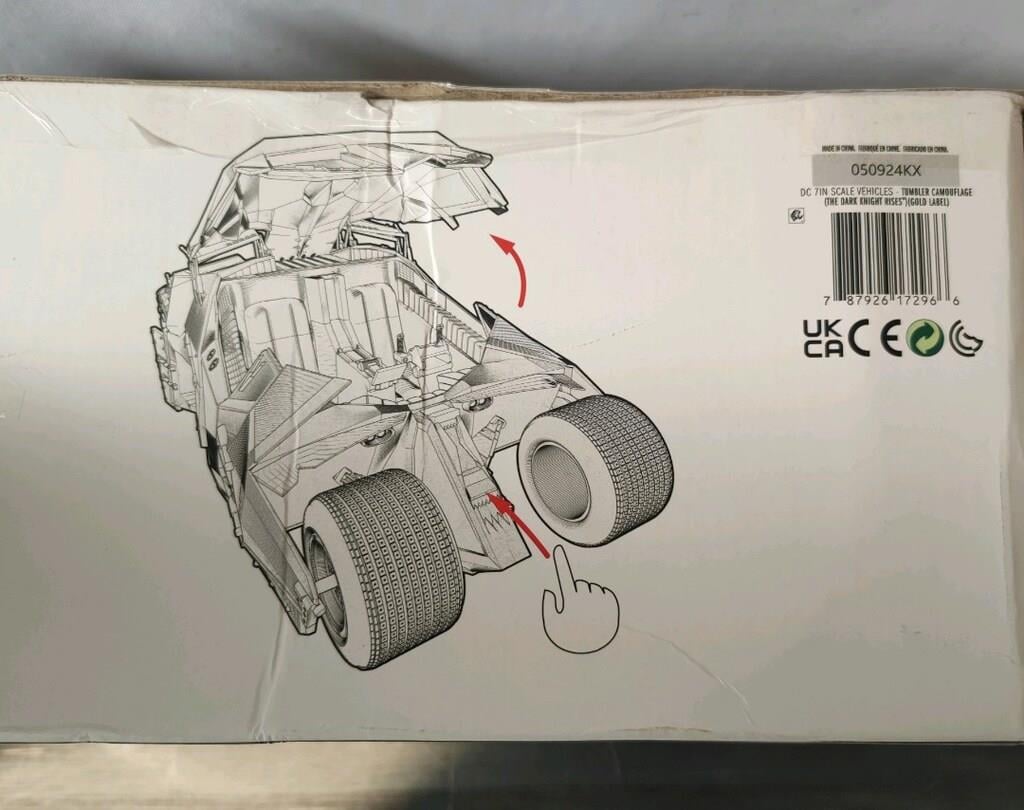 DC Multiverse Vehicle Tumbler Camouflage (The Dark Knight Rises)