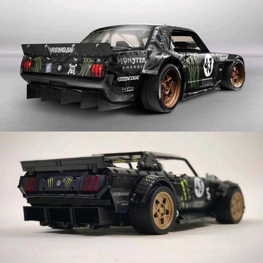 DECOOL 33003 1:8 Ford Mustang Hoonicorn Technic Series