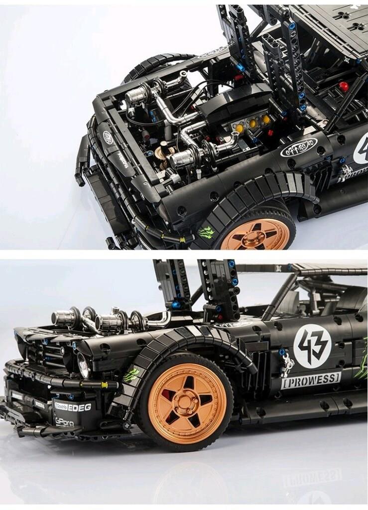 DECOOL 33003 1:8 Ford Mustang Hoonicorn Technic Series