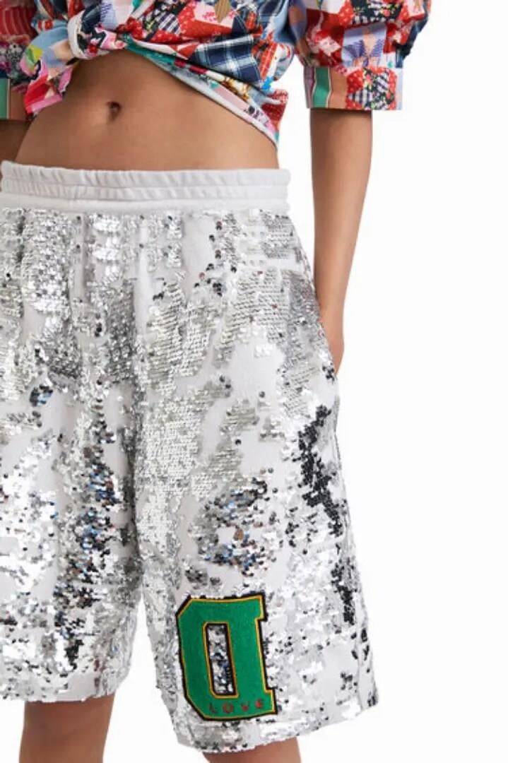 Desigual Johnson Hartig sequined shorts