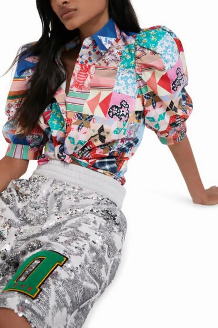Desigual Johnson Hartig sequined shorts