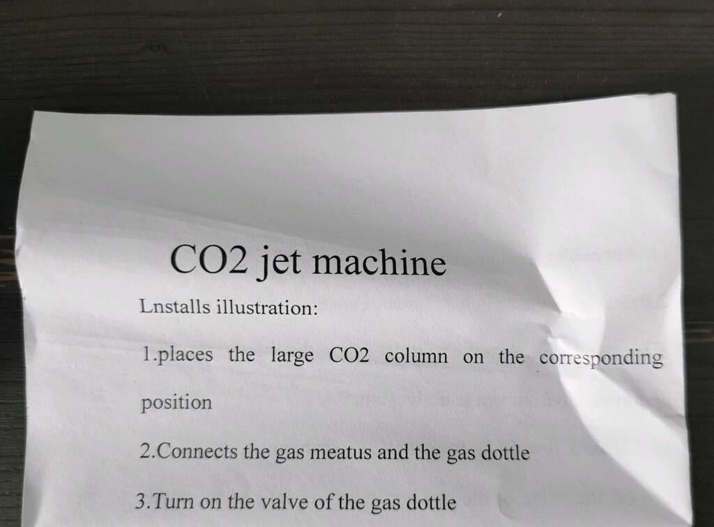 DMX CO2 Jet Makine - 4 Adet