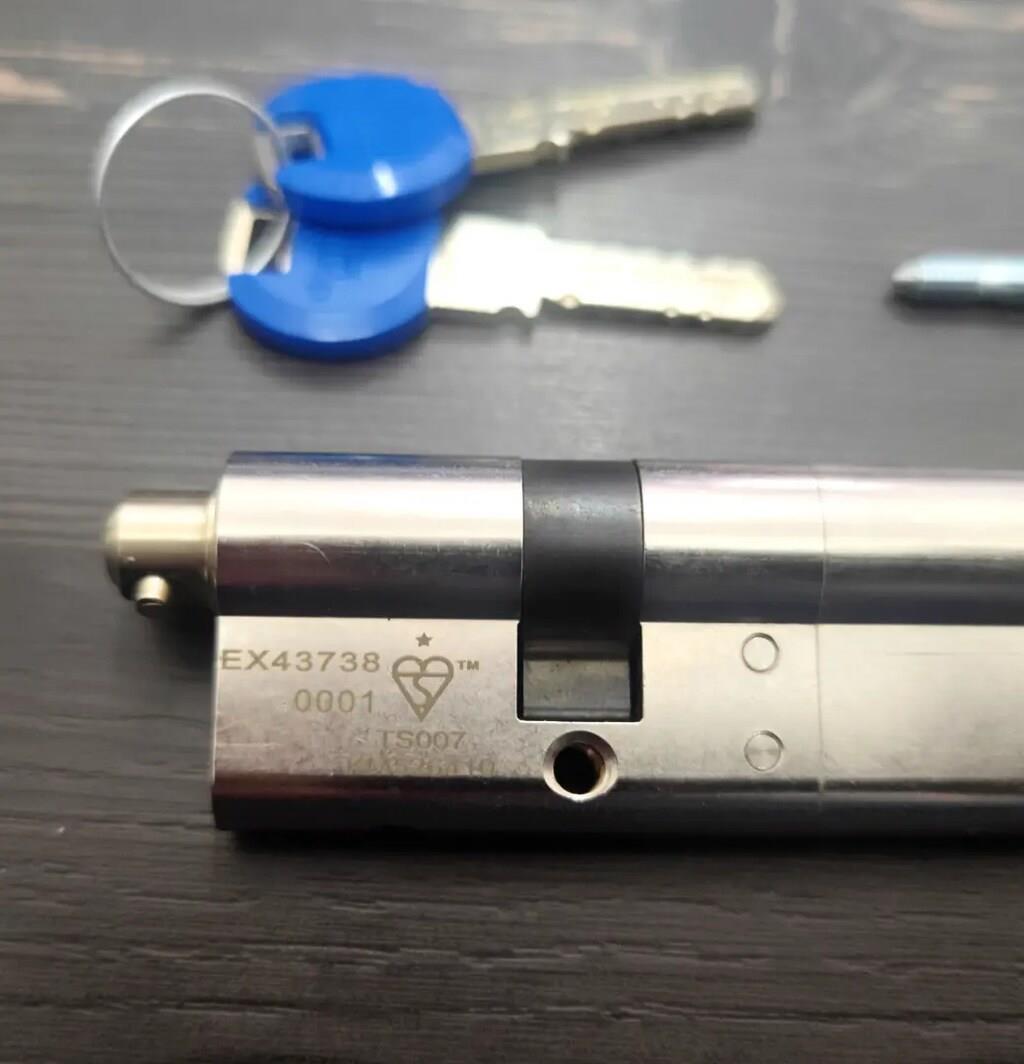 Dormakaba Expert Çelik Takviyeli 135mm İkiz Barel