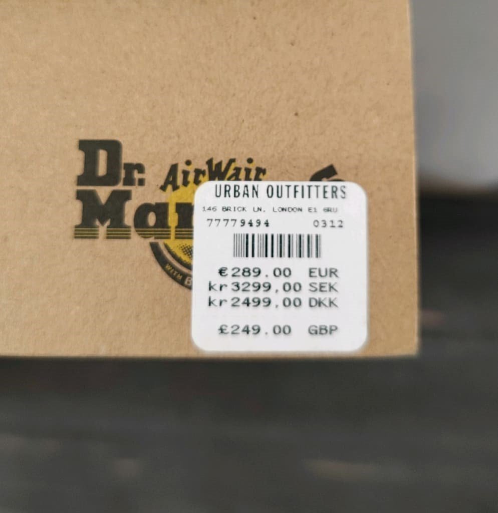 Dr Martens 1b99 Suede Quad in Brown