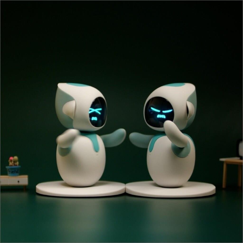 Eilik Etkileşimli Evcil Robot PetBot - Mavi