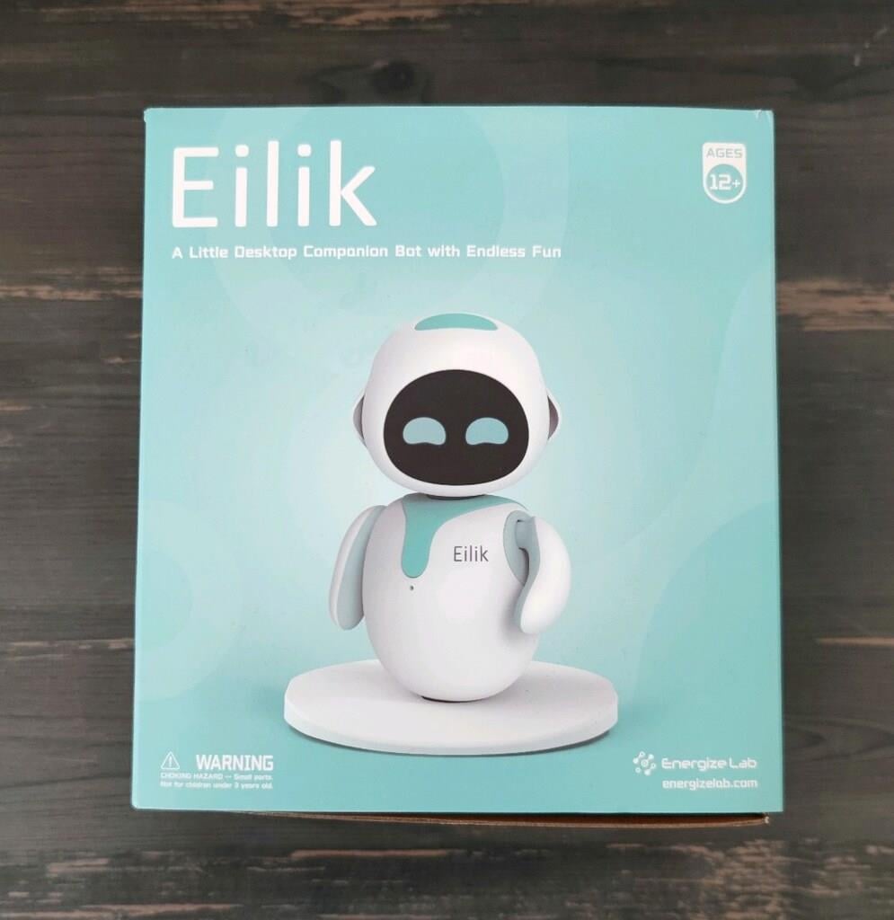 Eilik Etkileşimli Evcil Robot PetBot - Mavi