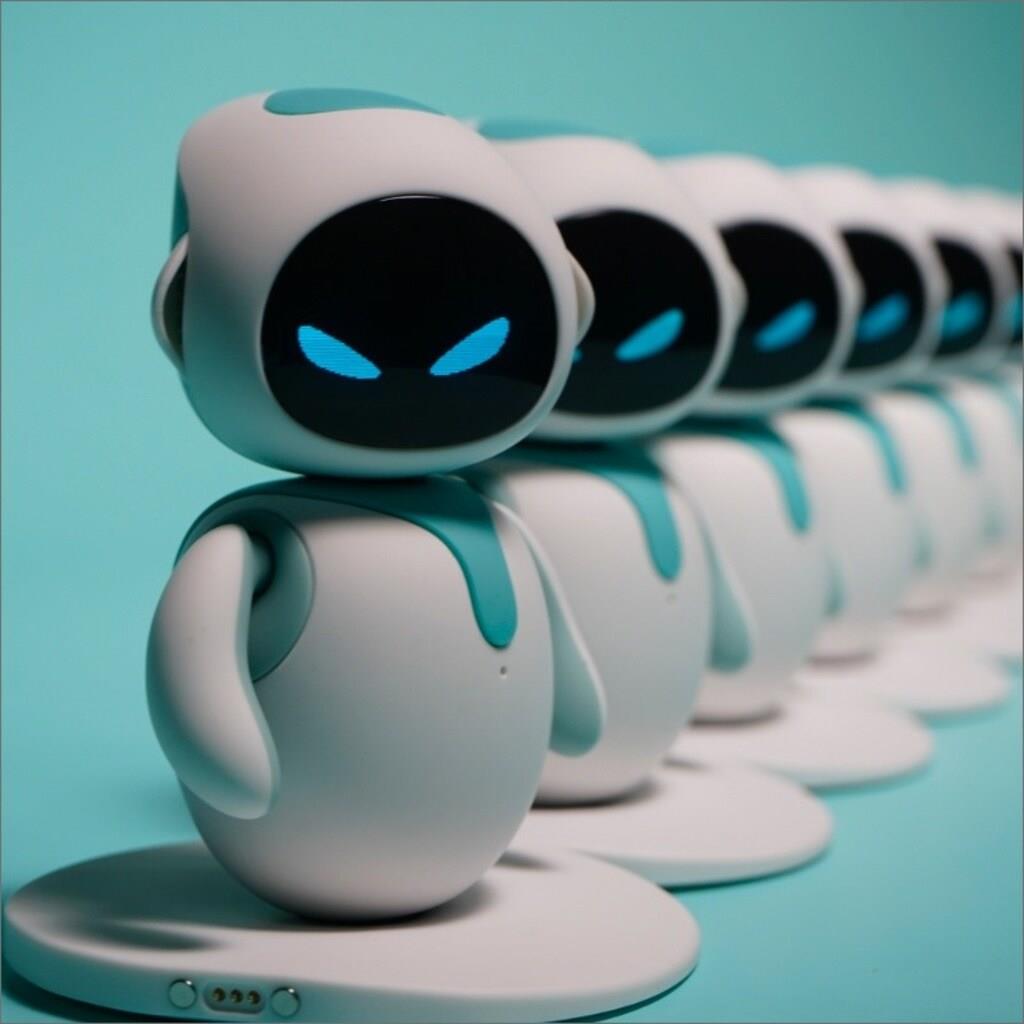 Eilik Etkileşimli Evcil Robot PetBot - Mavi