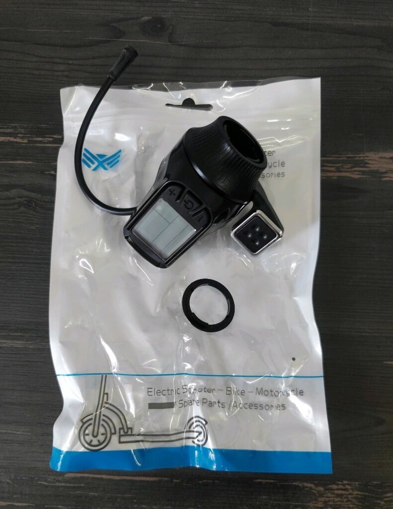 Elektrikli Scooter Ekranlı Gaz Kolu - D01-60A1