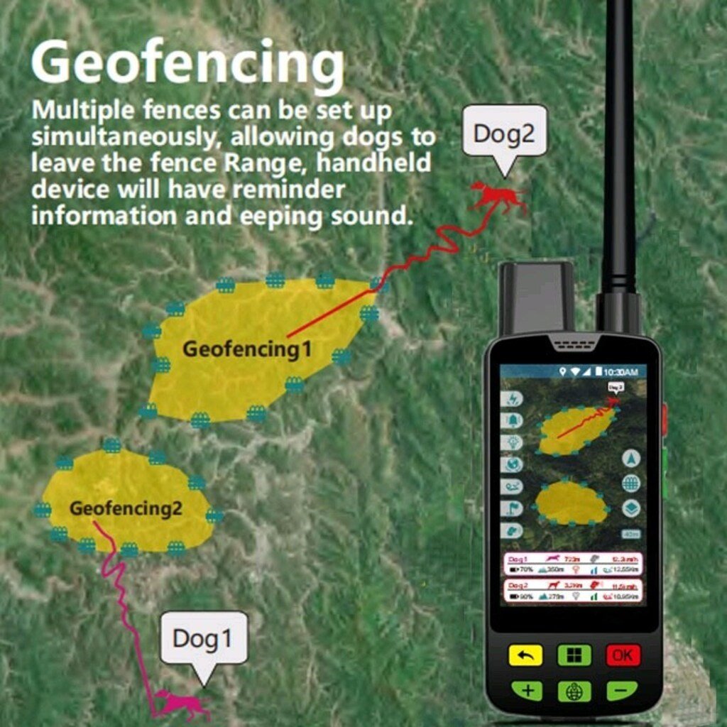 eSEEK Köpek Takip Cihazı YX04 + Tasma GD03