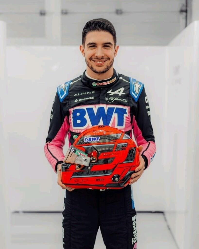 Esteban Ocon 2024 - Bell F1 Replica Helmet 1:1