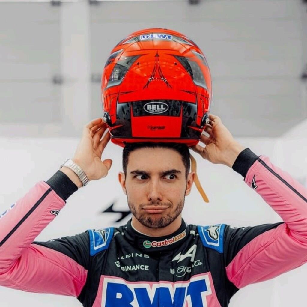 Esteban Ocon 2024 - Bell F1 Replica Helmet 1:1