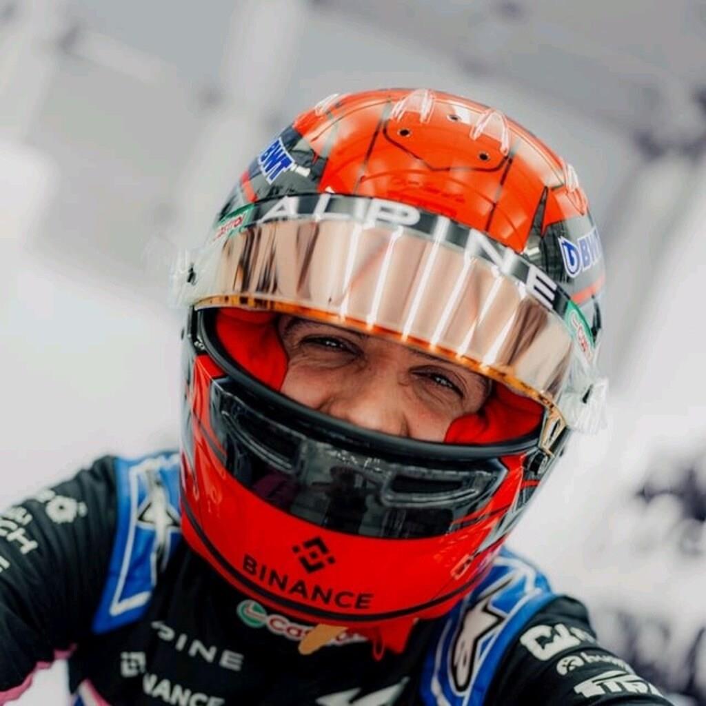 Esteban Ocon 2024 - Bell F1 Replica Helmet 1:1