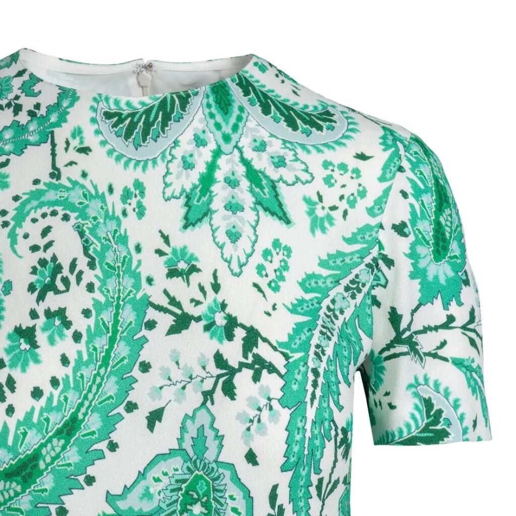 Etro - With Floral Paisley Pattern Ramage - Verde