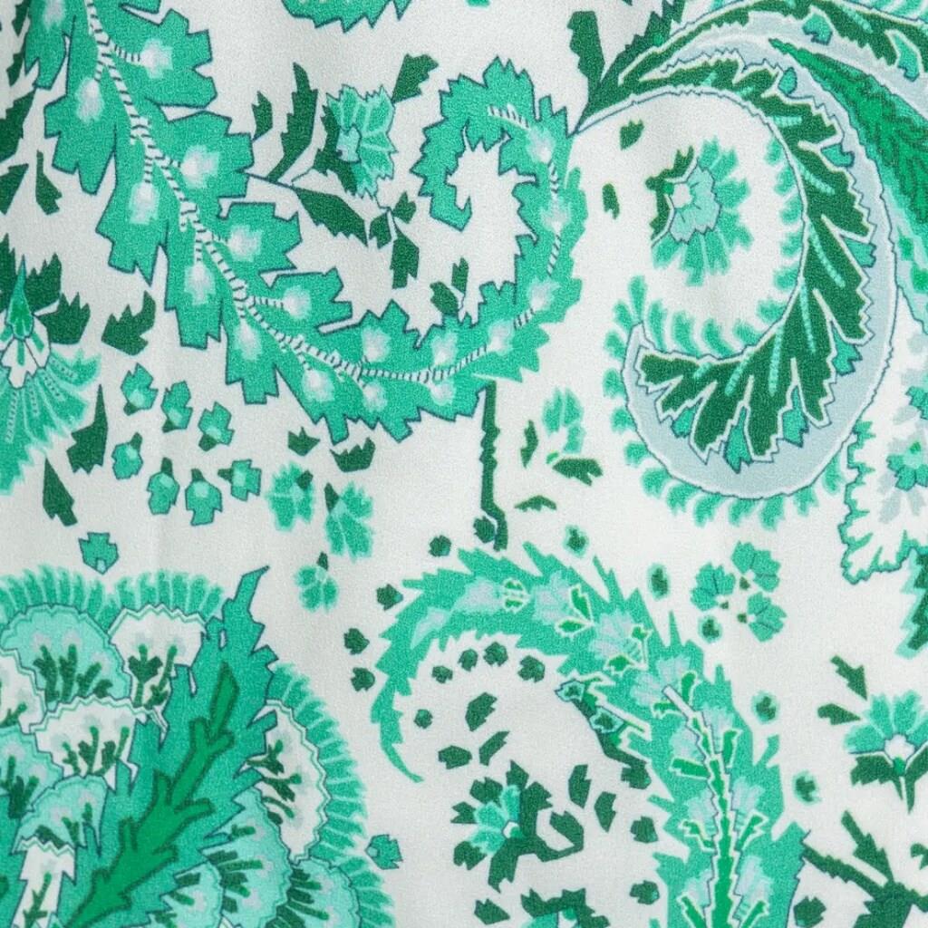 Etro - With Floral Paisley Pattern Ramage - Verde