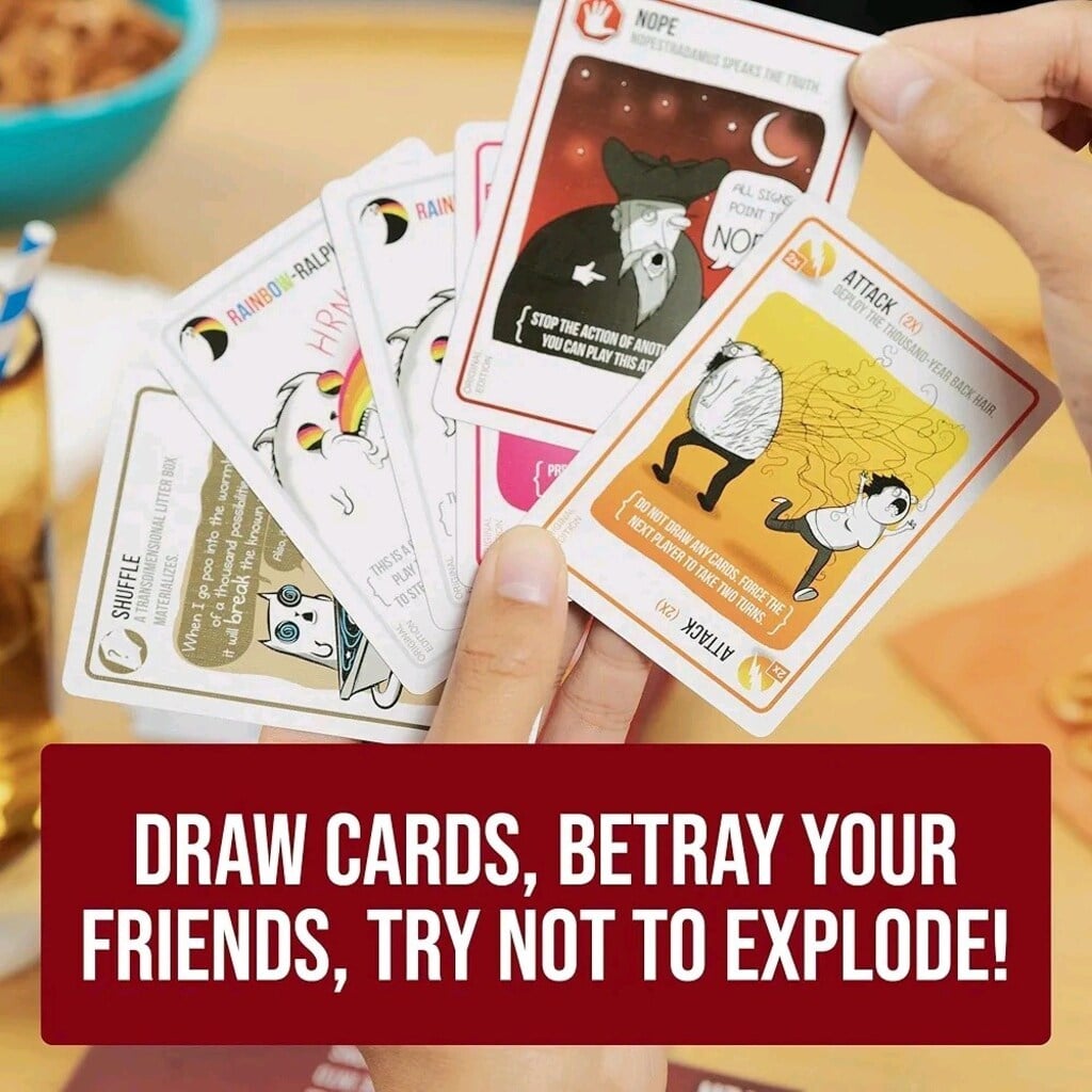 Exploding Kittens Kart Oyunu - Orijinal Sürüm